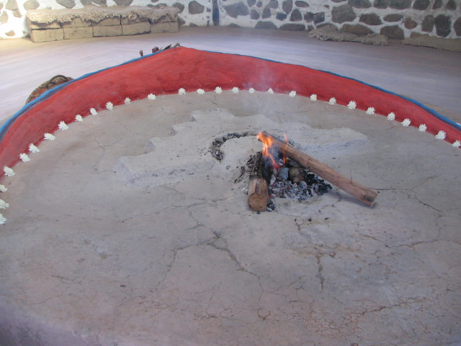 Images of the medicine ceremony